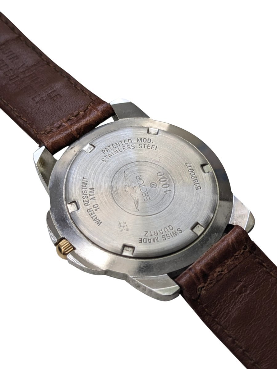 Orologio Sector ADV 1000 Quartz Anni ’90 Tachimetro Swiss Made - Grade B 7 Orologio russo vintage - Retro Sinistro - ref. 209