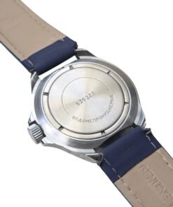 Vostok Komandirskie 2414 Sovietico anni '80 quadrante blu – Grade B 11 Orologio russo vintage - Retro Sinistro - ref. 244